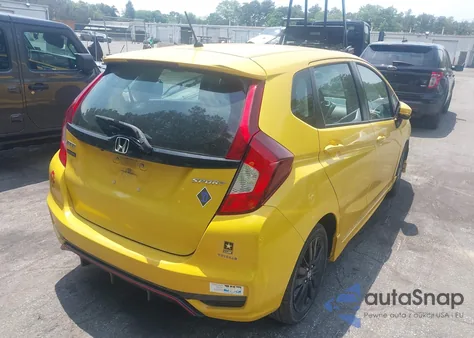 2018 Honda Fit Sport from USA, damaged, VIN 3HGGK5H75JM715170